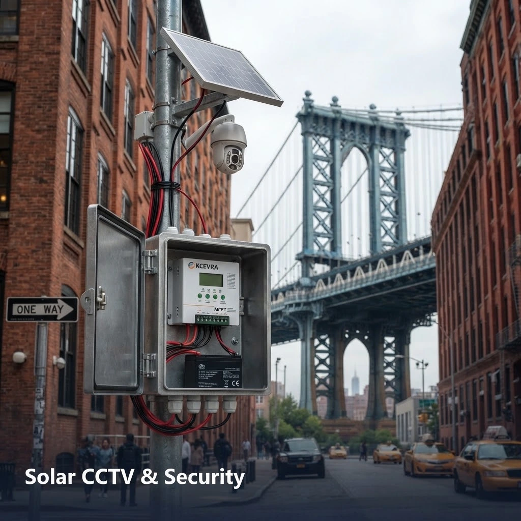 Solar CCTV and Security Monitoring