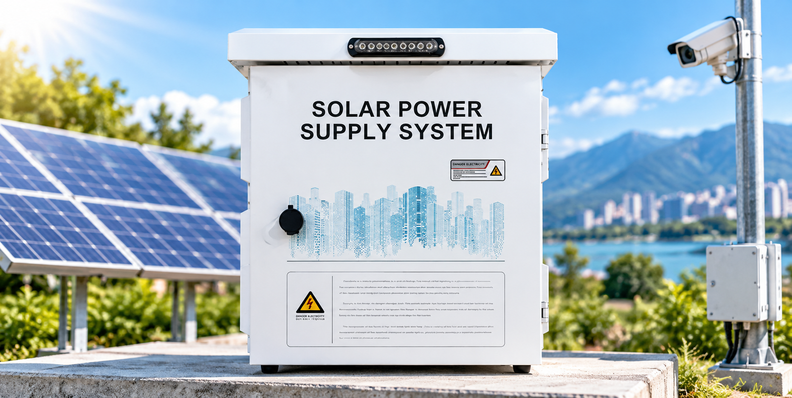 Hybrid AC + Solar Smart Box