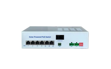 4-Port 100M Solar PoE Switch
