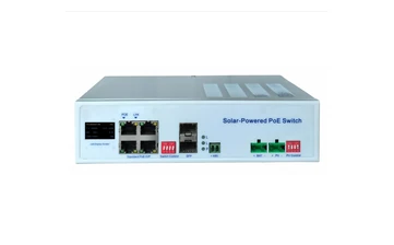 4-Port Gigabit Solar PoE Switch