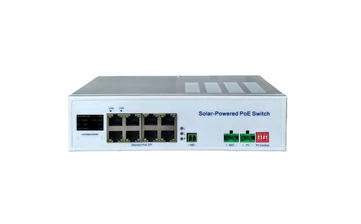 8-Port Gigabit BT Solar PoE Switch