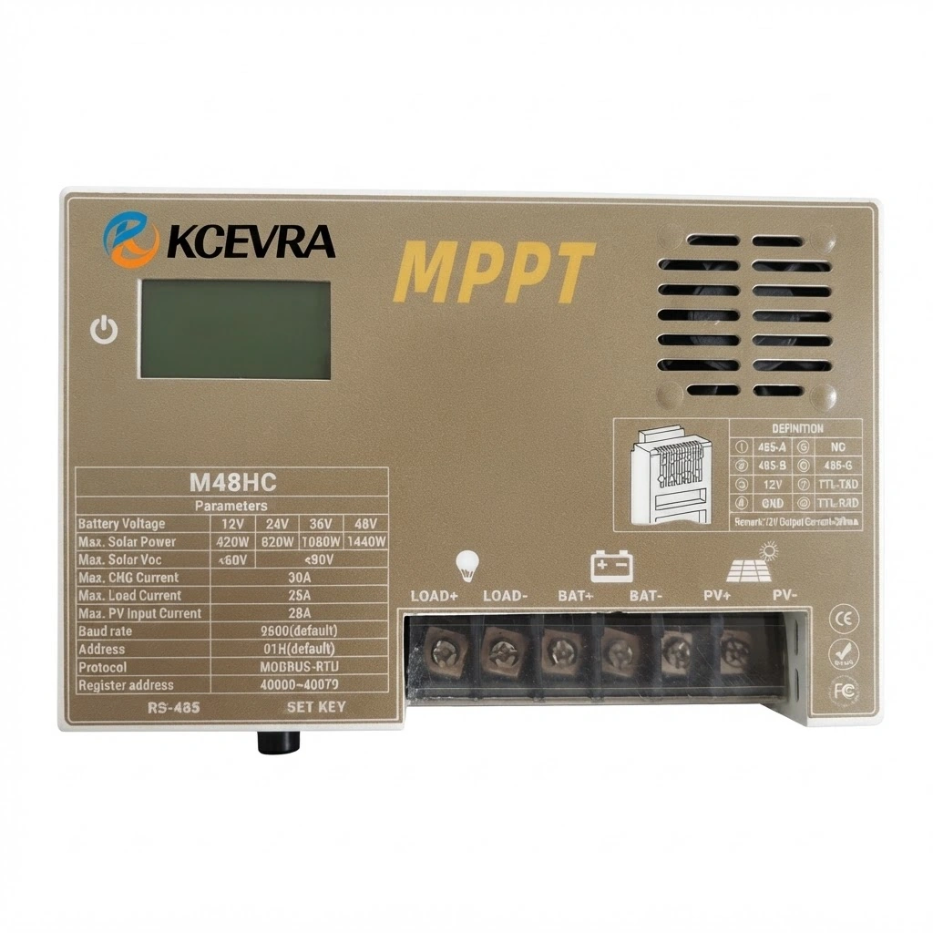 12V–48V Multi-Voltage MPPT Controller