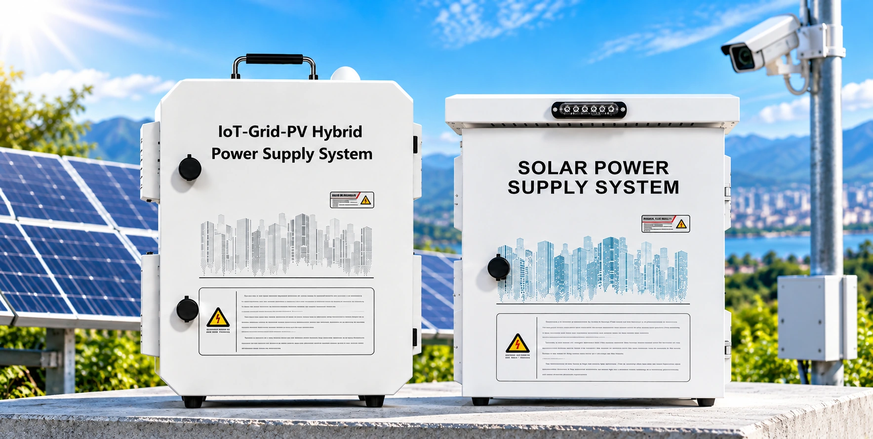 Basic Off-Grid Solar Power Supply Box